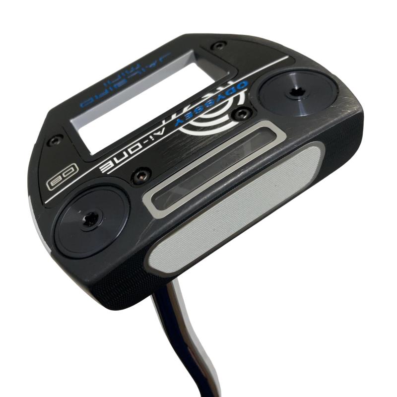 【中古】 オデッセイ Ai-ONE JAILBIRD MINI DB 34in パター PT STROKE LAB 90 スチール写真 (フレックス余分の物) メンズ 成人男性用 右利き 右用 C序列付ける ゴルフ野球クラブ