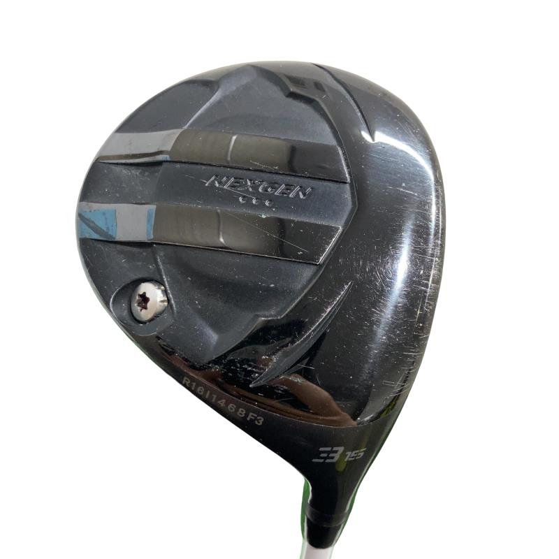 【中古】 ゴルフ共同作業者 NEXGEN JET BLACK 3W フェアウェイウッド FW NS PRO Regio Formula For NEXGEN type S55 (フレックスS) メンズ 成人男性用 右利き 右用 C価値づける ゴルフ野球クラブ
