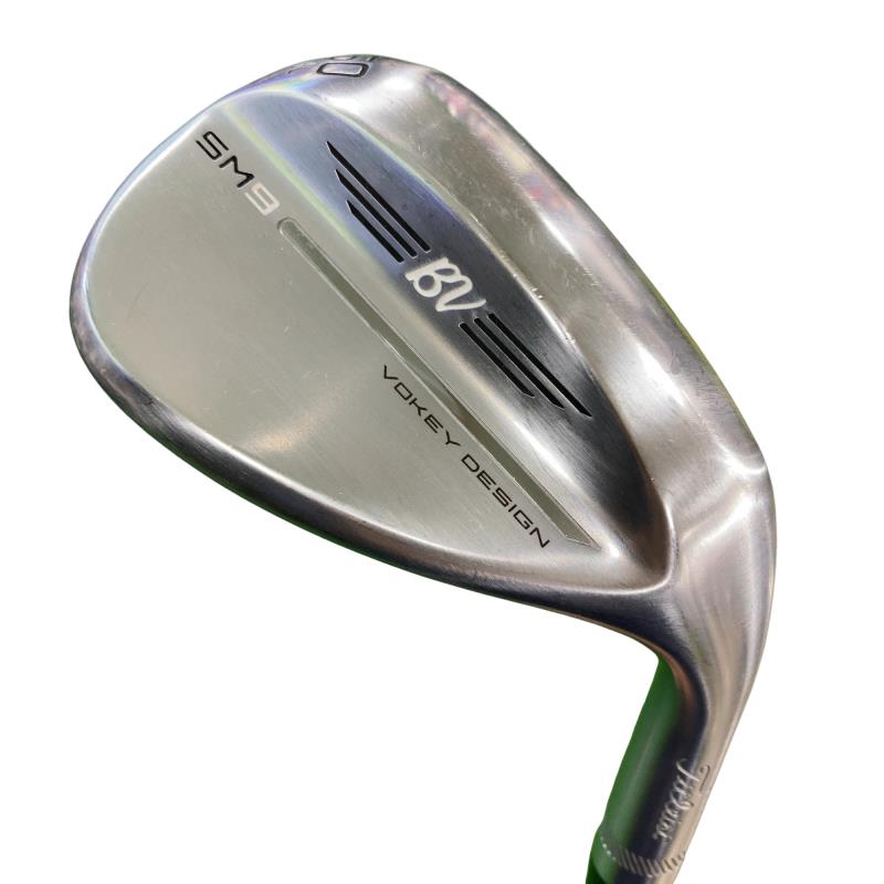 【中古】 タイトリスト VOKEY SPIN MILLED SM9 ツアークロム 60°/04°L ウェッジ WG Dynamic Gold (フレックスS) メンズ 男性用 右利き 右用 Cランク ゴルフクラブ