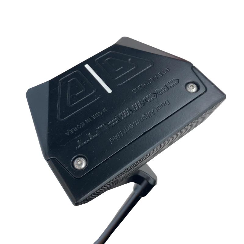 【中古】 CROSSPUTT CROSSPUTT STEALTH2.0(黒いこと) 34in パター PT スチール写真 (フレックス余分の物) メンズ 成人男性用 右利き 右用 C序列付ける ゴルフ野球クラブ