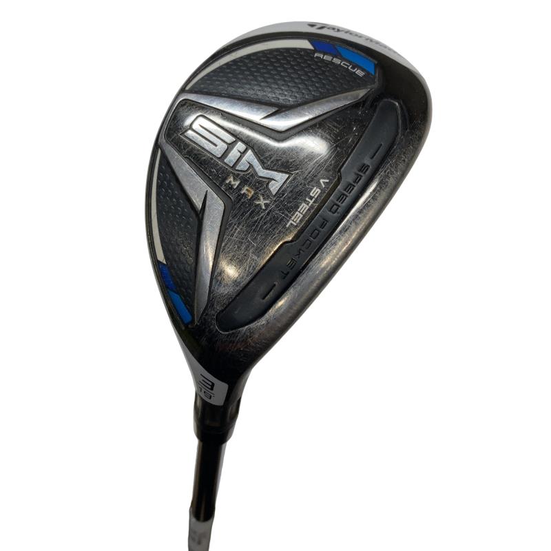 【中古】 テーラーメイド SIM MAX U3 ユーティリティ UT KBS MAX85 JP (フレックスS) メンズ 男性用 右利き 右用 Dランク ゴルフクラブ