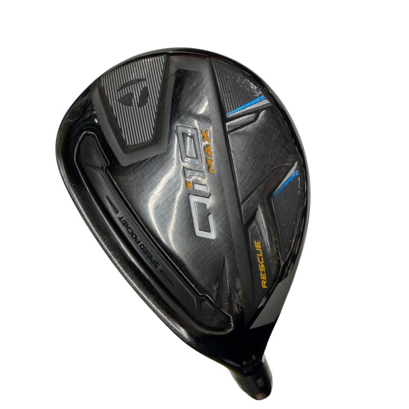 【中古】 仕立て屋お手伝いさん Qi10 MAX U4 レフティ USA ありがた味 UT リシャフト (フレックス余分の物) メンズ 成人男性用 左ぎっちょ レフティ 左用 C価値づける ゴルフ野球クラブ