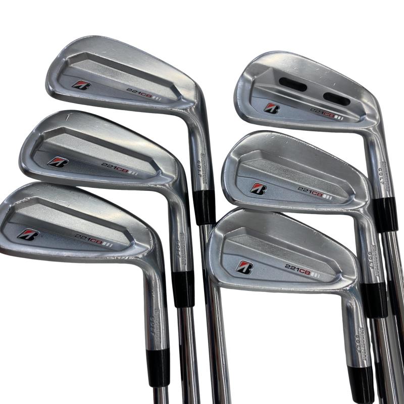【中古】 ブリヂストン BRIDGESTONE 221CB 6S アイアン書き割り IR 純然たる特注矢がら (フレックスR) メンズ 成人男性用 右利き 右用 D位置づける ゴルフ野球クラブ