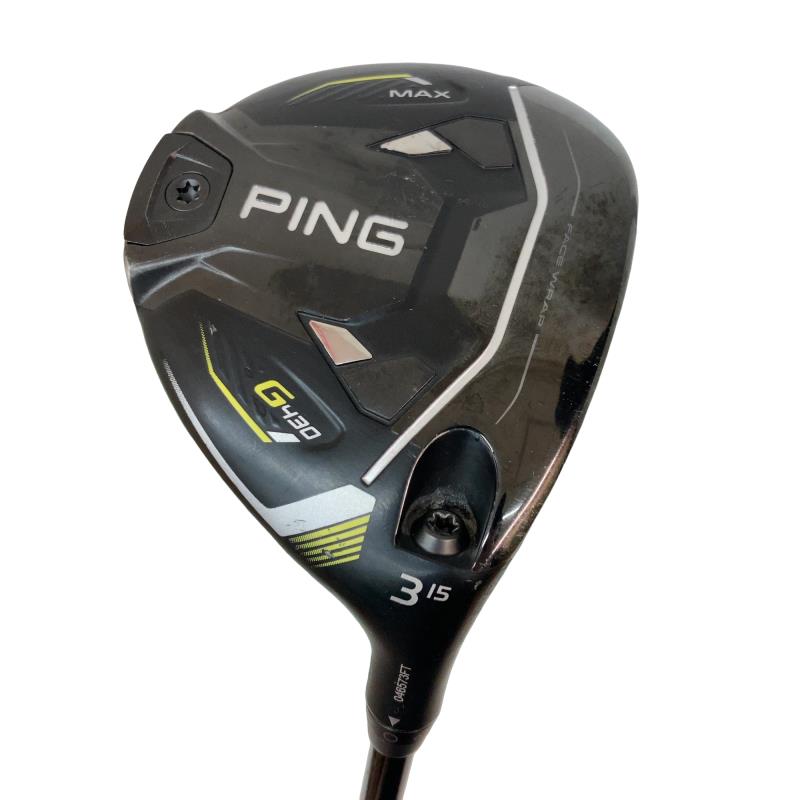 【中古】 ピン G430 MAX 3W フェアウェイウッド FW ALTA J CB BLACK(FW) (フレックスSR) メンズ 男性用 右利き 右用 Cランク ゴルフクラブ 27,422円