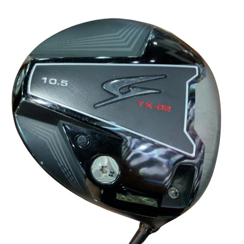 【中古】 つるや GOLDEN PRIX TX-02 10.5° １番ウッド DR 完全無欠特注立て坑 (フレックスS) メンズ 成人男性用 右利き 右用 C序列付ける ゴルフ野球クラブ