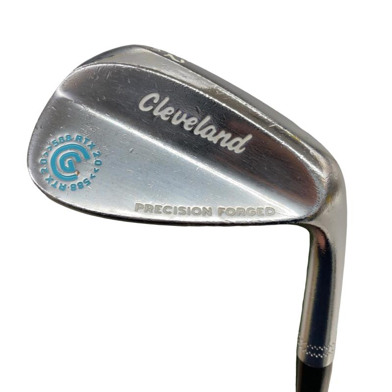 【中古】 クリーブランド Cleveland 588 RTX 2.0 PRECISION FORGED(松山遣りくち) 52°/10° ウェッジ WG Dynamic Gold (フレックスS) メンズ 成人男性用 右利き 右用 D位置づける ゴルフ野球クラブ