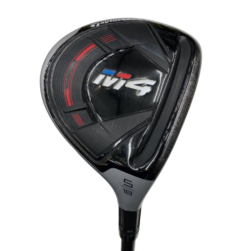 【中古】 テーラーメイド M4 5W フェアウェイウッド FW Tour AD IZ-6 (フレックスS) メンズ 男性用 右利き 右用 Cランク ゴルフクラブ