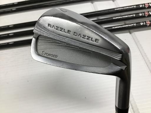 【中古】 RAZZLE DAZZLE RAZZLE DAZZLE CSI-S FORGED 6S アイアン仕掛ける IR 完全無欠特注立て坑 (フレックスS) メンズ 成人男性用 右利き 右用 C価値づける ゴルフ野球クラブ