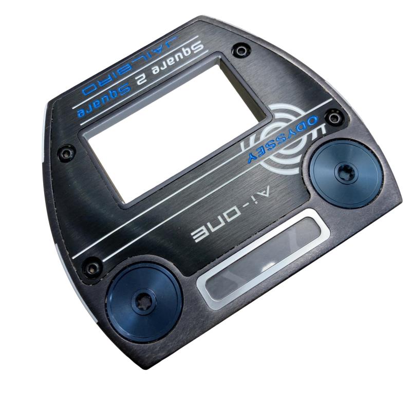 【中古】 オデッセイ Ai-ONE SQUARE 2 SQUARE JAILBIRD 34in パター PT STROKE LAB 90 スチール写真 (フレックス余分の物) メンズ 成人男性用 右利き 右用 C価値づける ゴルフ野球クラブ