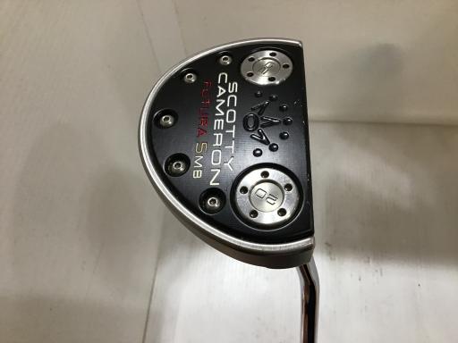 【中古】 タイトリスト SCOTTY CAMERON FUTURA 5MB(2017) 33in パター PT スチール写真 (フレックス余分の物) メンズ 成人男性用 右利き 右用 C序列付ける ゴルフ野球クラブ ゴルフ-パター-クラブ