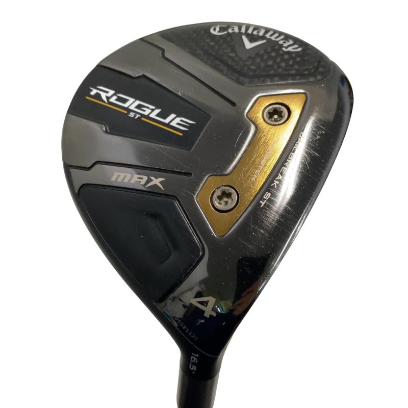【中古】 キャロウェイ ROGUE ST MAX 4W フェアウェイウッド FW VENTUS 5 for CW(ROGUE ST FW) (フレックスS) メンズ 男性用 右利き 右用 Cランク ゴルフクラブ｜ゴルフパートナー 中古クラブ店