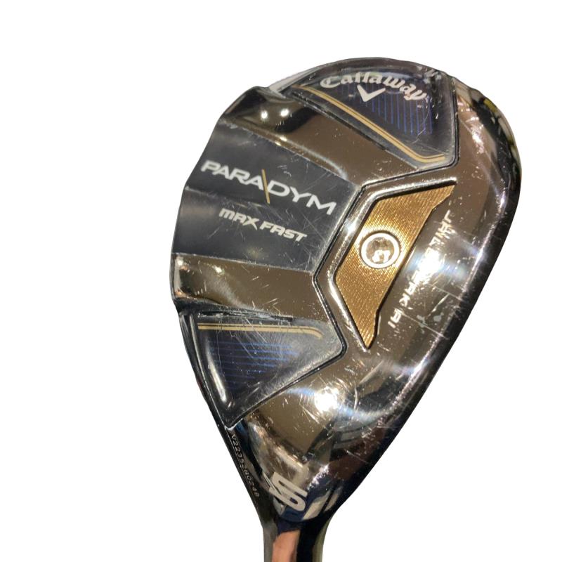 【中古】 キャロウェイ PARADYM MAX FAST U5 ありがた味 UT リシャフト (フレックス余分の物) メンズ 成人男性用 右利き 右用 C位置付ける ゴルフ野球クラブ クラブ-ユーティリティ