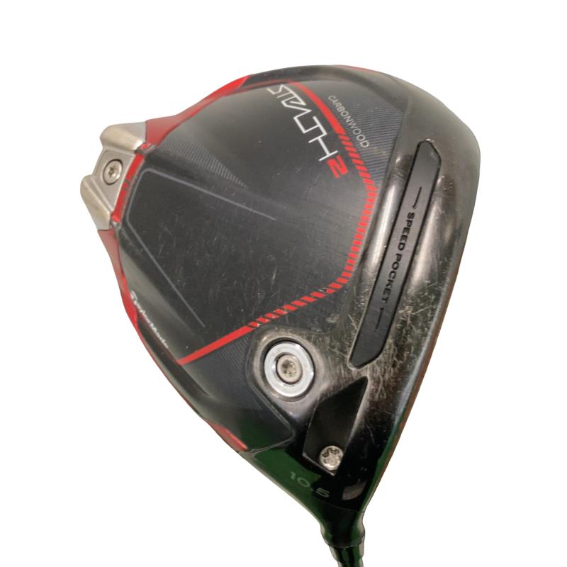 【中古】 テーラーメイド STEALTH2 10.5° ドライバー DR TENSEI RED TM50(STEALTH DR) (フレックスS) メンズ 男性用 右利き 右用 Cランク ゴルフクラブ