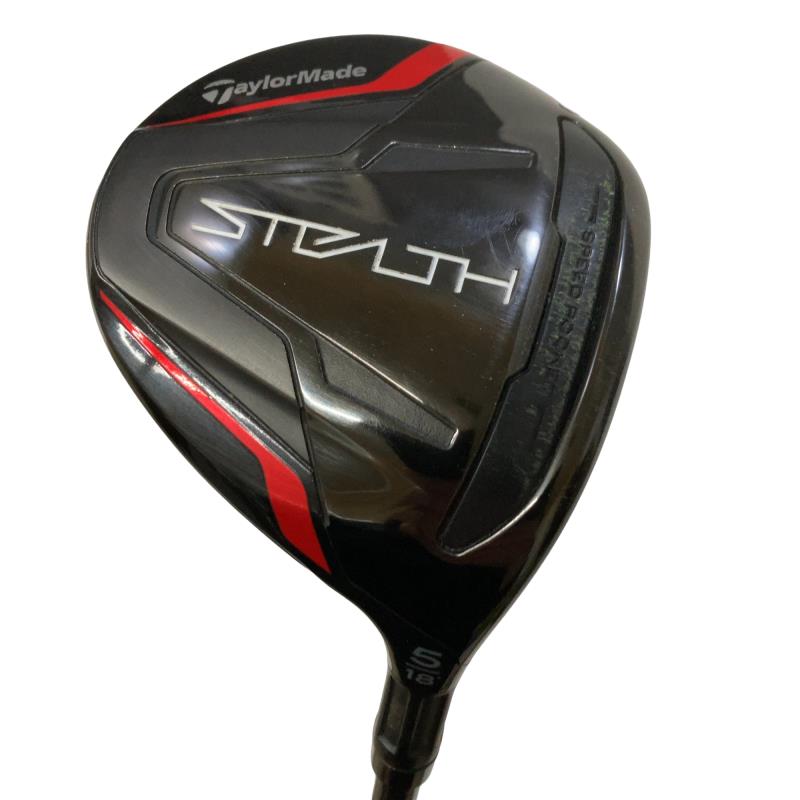 【中古】 テーラーメイド STEALTH 5W フェアウェイウッド FW TENSEI RED TM50(STEALTH FW) (フレックスS) メンズ 男性用 右利き 右用 Cランク ゴルフクラブ
