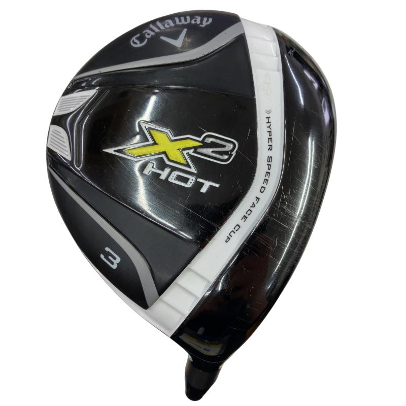 【中古】 キャロウェイ X2 HOT 3W フェアウェイウッド FW X2 HOT(フェアウェイ) (フレックスSR) メンズ 男性用 右利き 右用 Cランク ゴルフクラブ
