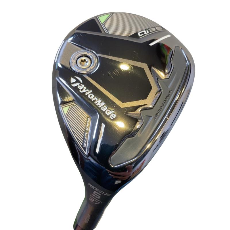 【中古】 テーラーメイド Qi35 MAX LITE U5 レディース ユーティリティ UT ELDIO TM40(Qi35 UT) (フレックスL) レディース 女性用 右利き 右用 Cランク ゴルフクラブ