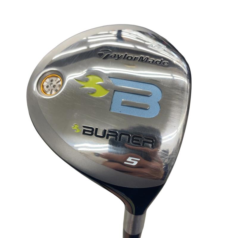 【中古】 テーラーメイド BURNER(2008) 5W(18°) レディース フェアウェイウッド FW RE-AX SUPERFAST BURNER PLUS(フェアウェイ) (フレックスL) レディース 女性用 右利き 右用 Cランク ゴルフクラブ