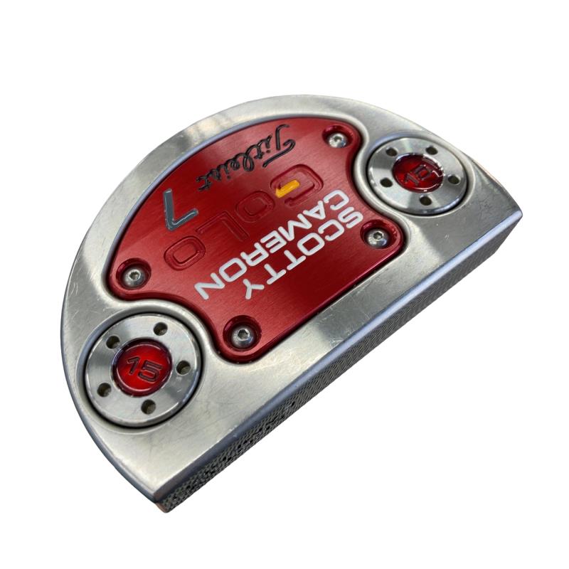【中古】 タイトリスト SCOTTY CAMERON GoLo 7 34in パター PT スチール写真 (フレックス余分の物) メンズ 成人男性用 右利き 右用 C序列付ける ゴルフ野球クラブ