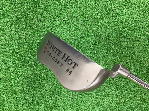 【中古】 オデッセイ WHITE HOT #4 34インチ パター PT スチール (フレックスその他) メンズ 男性用 右利き 右用 Cランク ゴルフクラブ