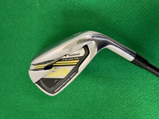 【中古】 ブリヂストン TOURSTAGE X-BLADE GR(2014) 6S アイアンセット IR Tour AD B14-03i (フレックスS) メンズ 男性用 右利き 右用 Cランク ゴルフクラブ