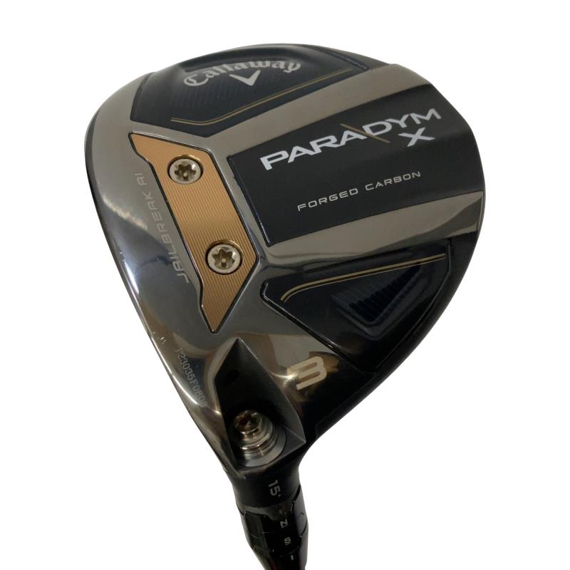 【中古】 キャロウェイ PARADYM X 3W レフティ フェアウェイウッド FW VENTUS TR 5 for CW(PARADYM FW) (フレックスSR) メンズ 男性用 左利き レフティ 左用 Bランク ゴルフクラブ