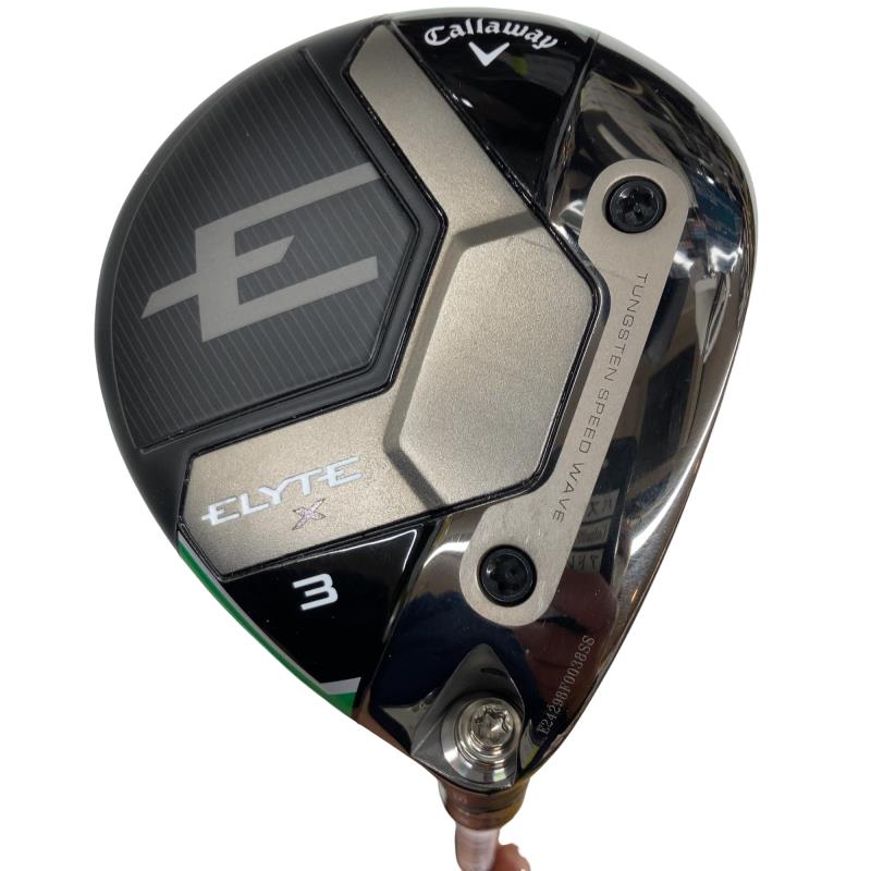 【中古】 キャロウェイ ELYTE X 3W フェアウェイウッド FW VENTUS GREEN 50 for CW(ELYTE FW) (フレックスS) メンズ 男性用 右利き 右用 Cランク ゴルフクラブ