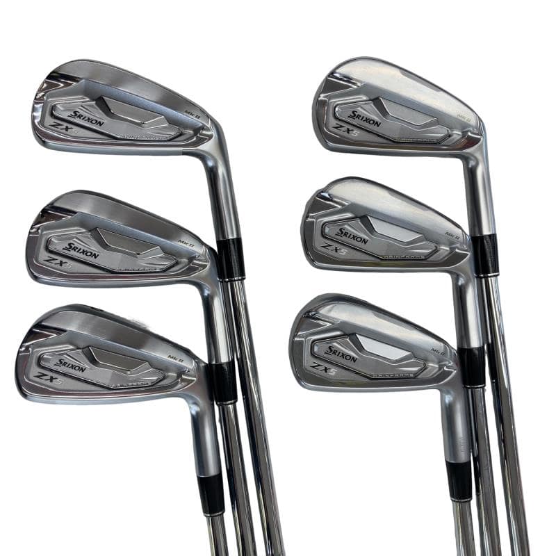 【中古】 ダンロップ SRIXON ZX5 Mk II 6S アイアンセット IR NS PRO MODUS3 TOUR105 D.S.T (フレックスS) メンズ 男性用 右利き 右用 Dランク ゴルフクラブ