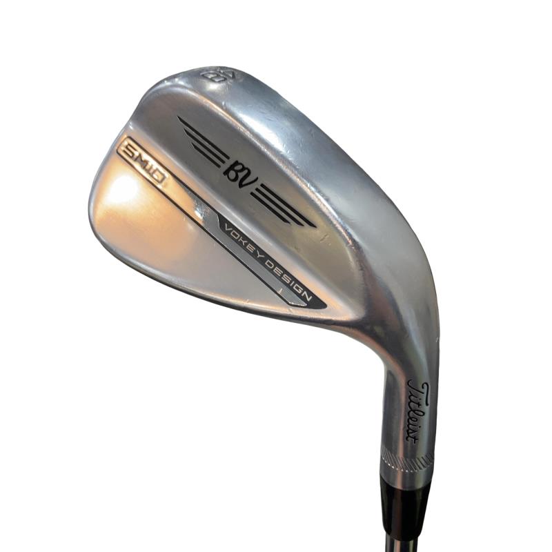 【中古】 タイトリスト VOKEY SPIN MILLED SM10 ツアークロム 48°/10°F ウェッジ WG Dynamic Gold (フレックスS) メンズ 男性用 右利き 右用 Cランク ゴルフクラブ