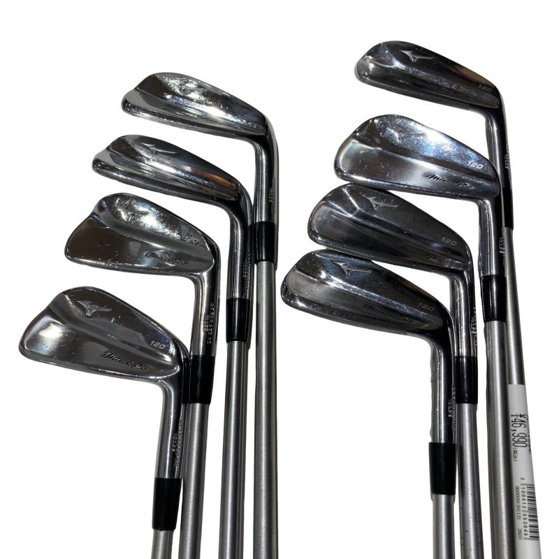 【中古】 ミズノ Mizuno Pro 120 8S アイアンセット IR リシャフト (フレックスその他) メンズ 男性用 右利き 右用 Dランク ゴルフクラブ