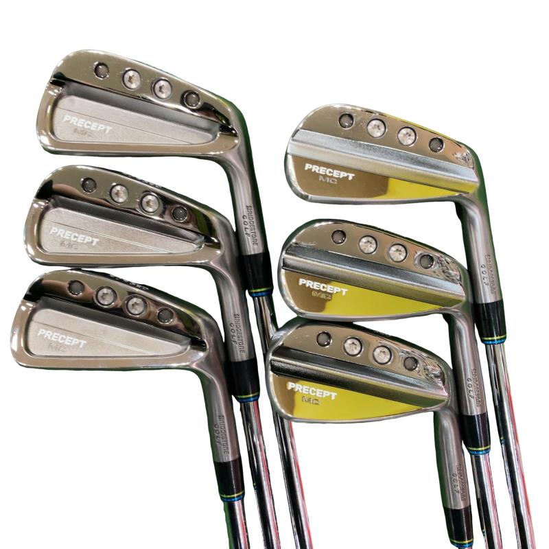 【中古】 ブリヂストン PRECEPT MC FORGED 黒いこと 6S アイアン仕掛ける IR NS PRO MODUS3 TOUR105 (フレックスS) メンズ 成人男性用 右利き 右用 C価値づける ゴルフ野球クラブ