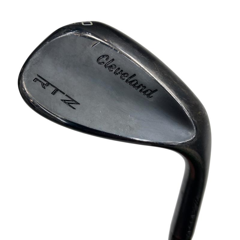 【中古】 クリーブランド Cleveland RTZ ブラックサテン 60°/10° MID ウェッジ WG Dynamic Gold (フレックスS) メンズ 男性用 右利き 右用 Cランク ゴルフクラブ