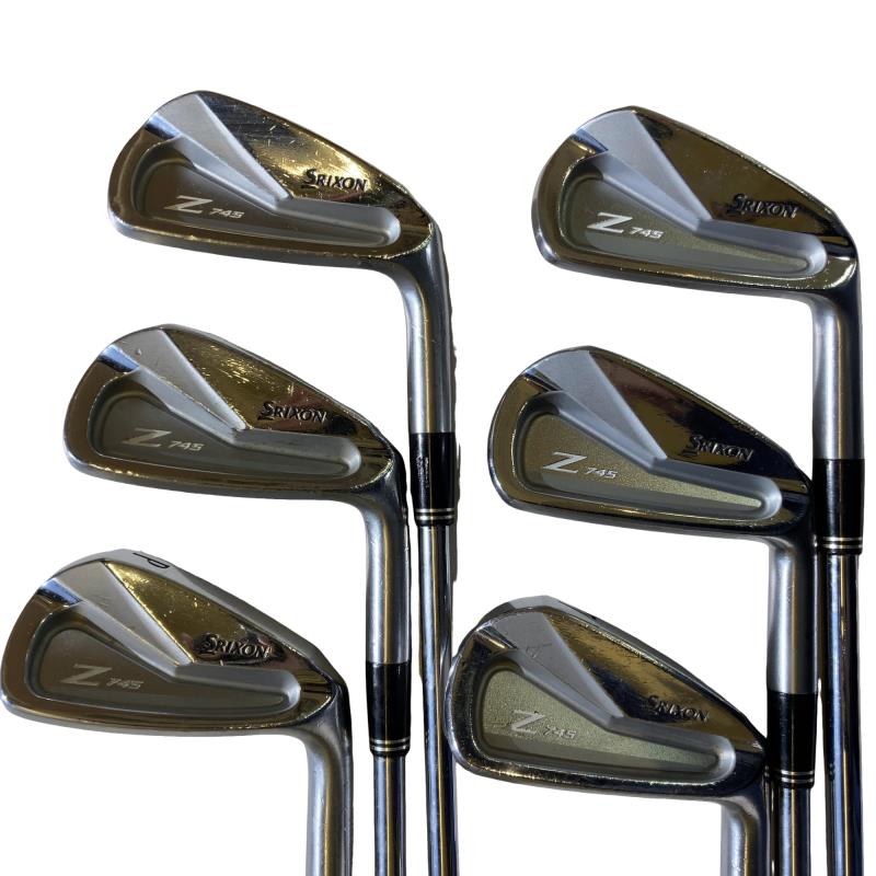 【中古】 ダンロップ SRIXON Z745  6S アイアン仕掛ける IR Dynamic Gold D.S.T (フレックスS) メンズ 成人男性用 右利き 右用 C価値づける ゴルフ野球クラブ