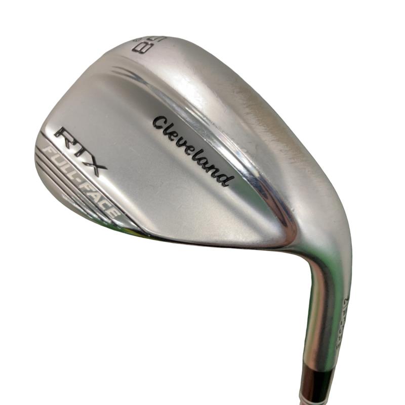 【中古】 クリーブランド Cleveland RTX ZIPCORE FULL-FACE 58°/09° ウェッジ WG Dynamic Gold (フレックスS) メンズ 男性用 右利き 右用 Cランク ゴルフクラブ