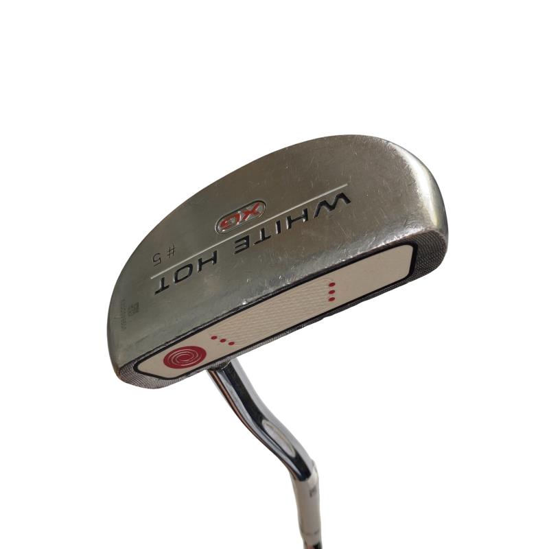 【中古】 オデッセイ WHITE HOT XG #5 32in パター PT スチール写真 (フレックス余分の物) メンズ 成人男性用 右利き 右用 C位置づける ゴルフ野球クラブ