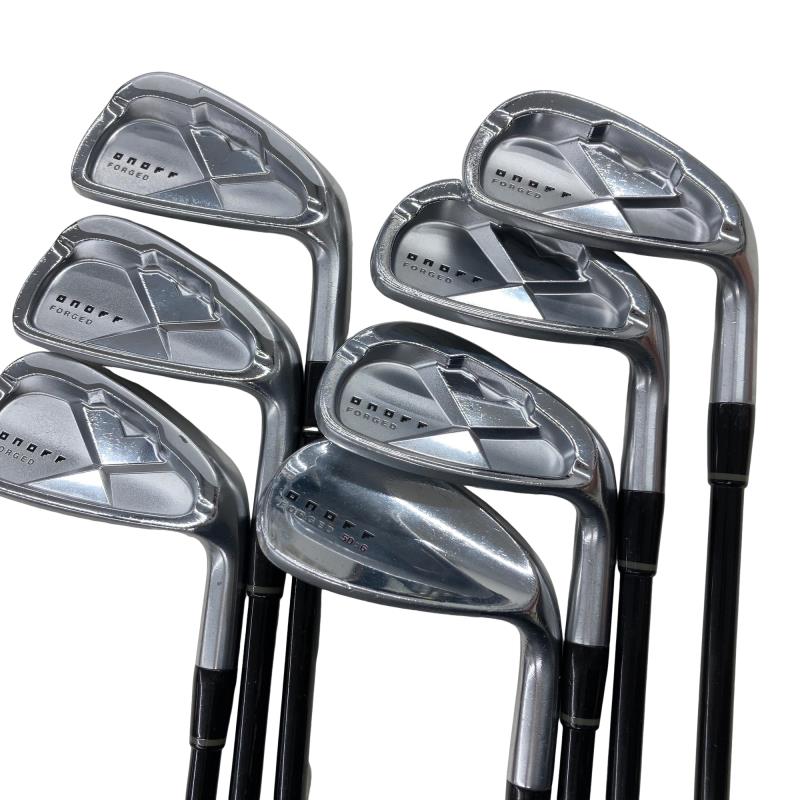 【中古】 ダイワ(グローブライド) ONOFF FORGED(2013) 8S アイアンセット IR SMOOTH KICK MP-713I (フレックスR) メンズ 男性用 右利き 右用 Cランク ゴルフクラブ