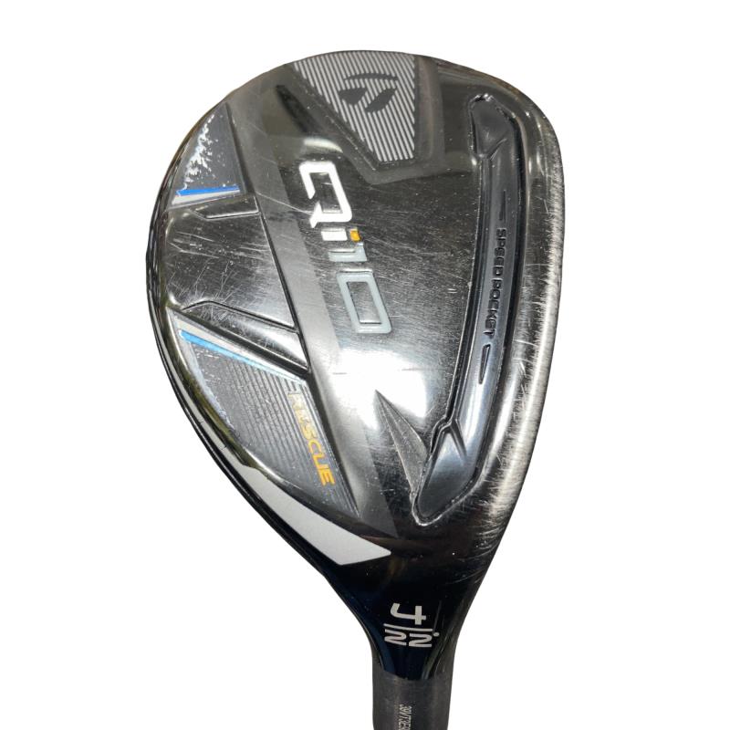 【中古】 テーラーメイド Qi10 U4 ユーティリティ UT Diamana BLUE TM60(Qi10 UT) (フレックスS) メンズ 男性用 右利き 右用 Cランク ゴルフクラブ