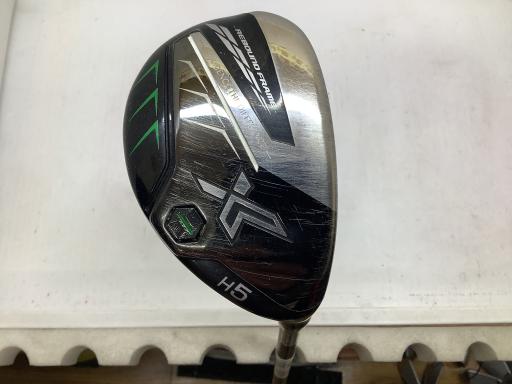 【中古】 ダンロップ XXIO(2022) eks H5 ユーティリティ UT Miyazaki AX-2(HB) (フレックスSR) メンズ 男性用 右利き 右用 Cランク ゴルフクラブ