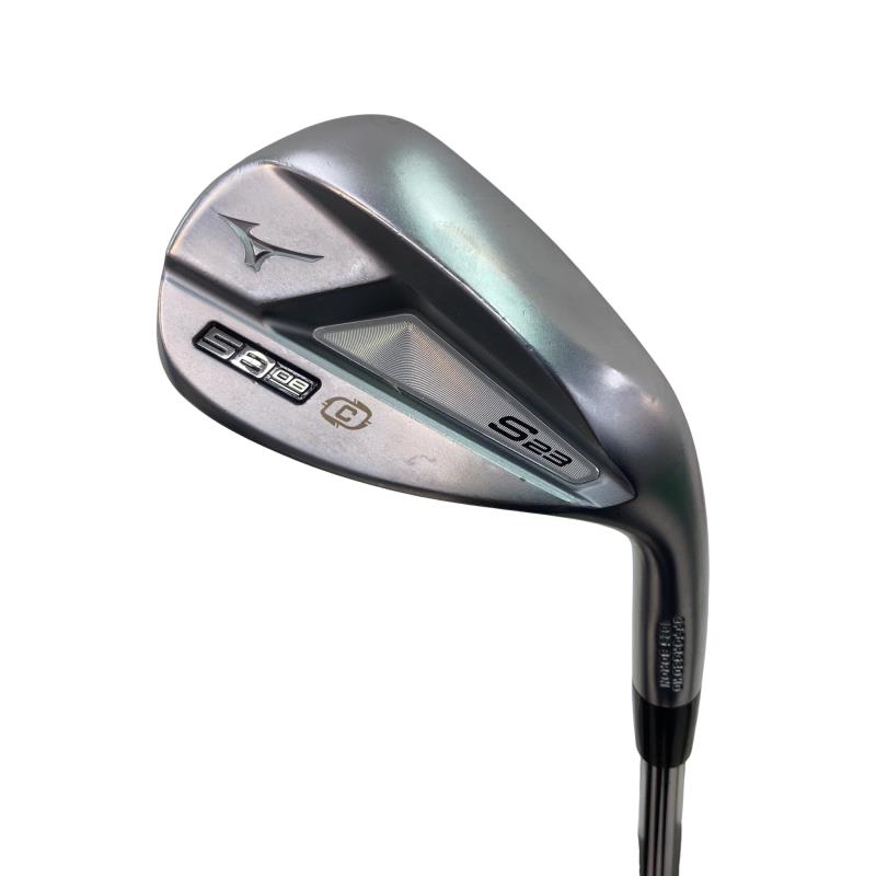 【中古】 ミズノ Mizuno S23(白いこと繻子) 58°/08°C ウェッジ WG 完全無欠特注立て坑 (フレックスS) メンズ 成人男性用 右利き 右用 C価値づける ゴルフ野球クラブ