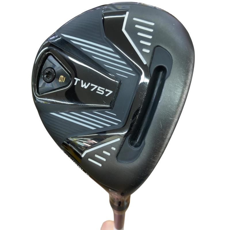 【中古】 本間ゴルフ TOUR WORLD TW757 5W フェアウェイウッド FW VIZARD MP 6 (フレックスS) メンズ 男性用 右利き 右用 Cランク ゴルフクラブ
