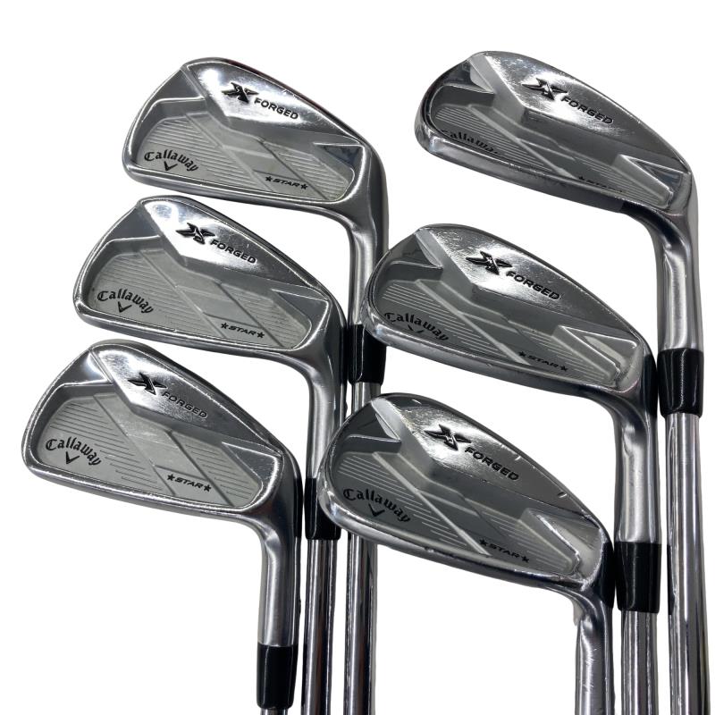 【中古】 キャロウェイ X FORGED STAR 6S アイアンセット IR NS PRO 950GH neo (フレックスS) メンズ 男性用 右利き 右用 Cランク ゴルフクラブ