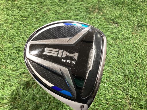 【中古】 テーラーメイド SIM MAX 3W フェアウェイウッド FW Speeder 661 EVOLUTION VI (フレックスS) メンズ 男性用 右利き 右用 Cランク ゴルフクラブ