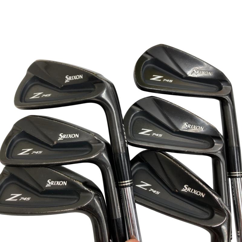 【中古】 ダンロップ SRIXON Z745 黒いこと  6S アイアン書き割り IR NS PRO MODUS3 SYSTEM3 TOUR125 Design Tuning (フレックスS) メンズ 成人男性用 右利き 右用 C位置づける ゴルフ野球クラブ