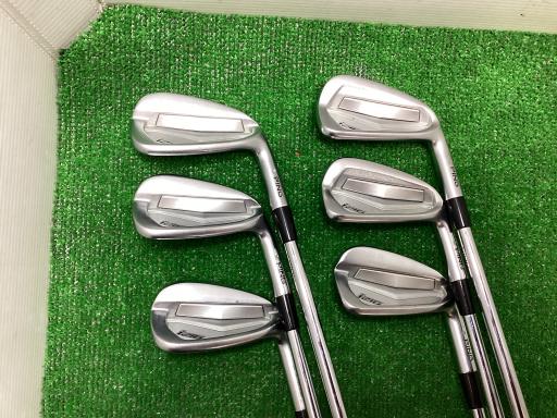 【中古】 ピン i210 6S アイアンセット IR リシャフト (フレックスその他) メンズ 男性用 右利き 右用 Cランク ゴルフクラブ