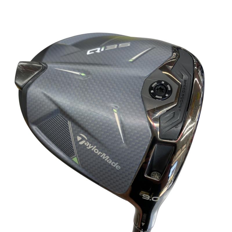 【中古】 テーラーメイド Qi35 9° ドライバー DR 純正特注シャフト (フレックスS) メンズ 男性用 右利き 右用 Cランク ゴルフクラブ