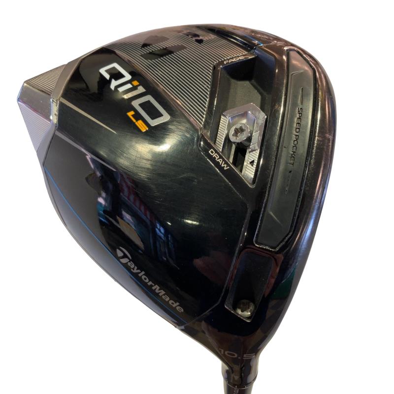 【中古】 テーラーメイド Qi10 LS 10.5° ドライバー DR Tour AD VF-6 (フレックスS) メンズ 男性用 右利き 右用 Cランク ゴルフクラブ