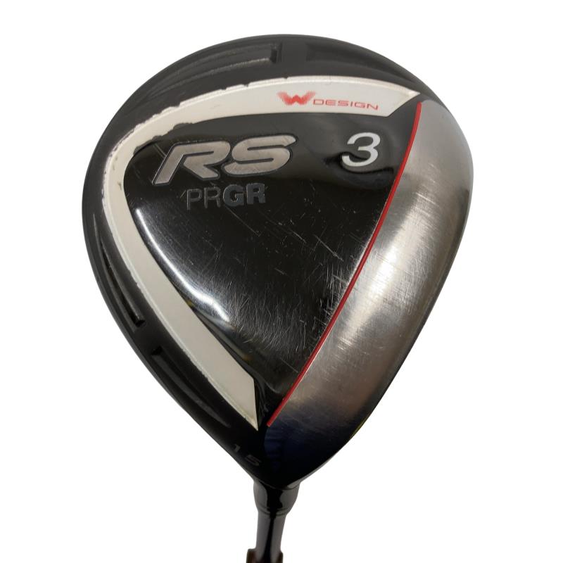 【中古】 プロギア RS(2018) 3W フェアウェイウッド FW Diamana FOR PRGR(フェアウェイ) (フレックスSR) メンズ 男性用 右利き 右用 Dランク ゴルフクラブ