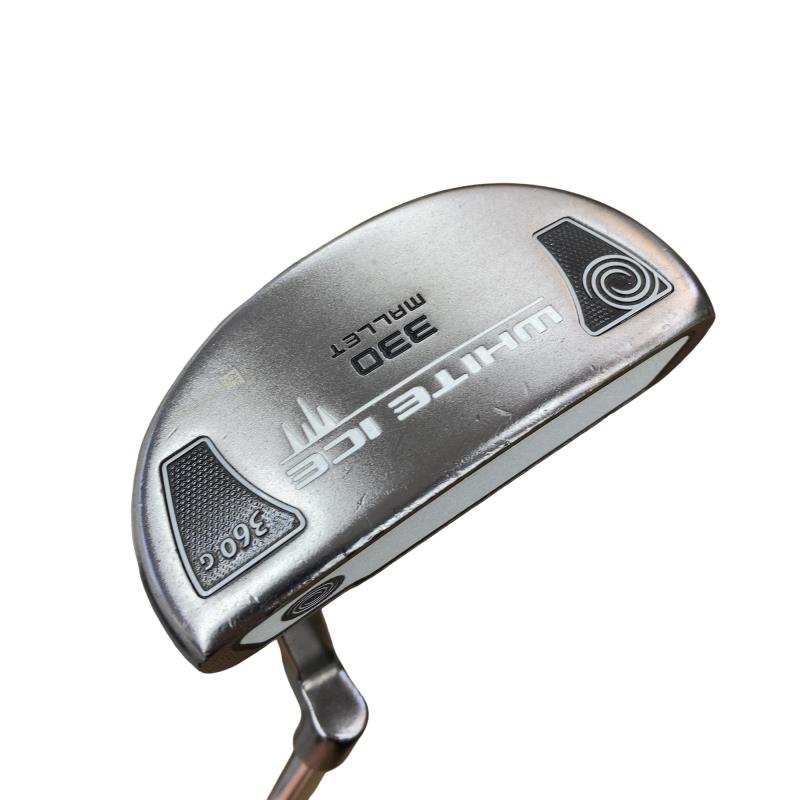 【中古】 オデッセイ WHITE ICE 330 MALLET 33in パター PT スチール写真 (フレックス余分の物) メンズ 成人男性用 右利き 右用 D序列付ける ゴルフ野球クラブ パター-メンズクラブ-クラブ