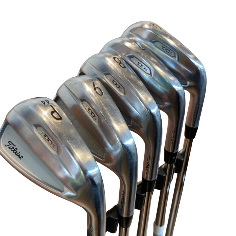 【中古】 タイトリスト Titleist T100S(2021) 5S アイアン仕掛ける IR 完全無欠特注立て坑 (フレックスS) メンズ 成人男性用 右利き 右用 C価値づける ゴルフ野球クラブ