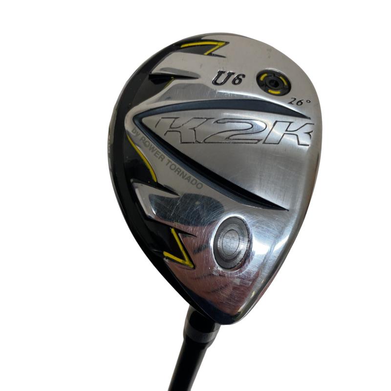 【中古】 キャスコ K2K ワンレングスユーティリティ U6 ユーティリティ UT ATTAS MB-HY65 (フレックスS) メンズ 男性用 右利き 右用 Cランク ゴルフクラブ