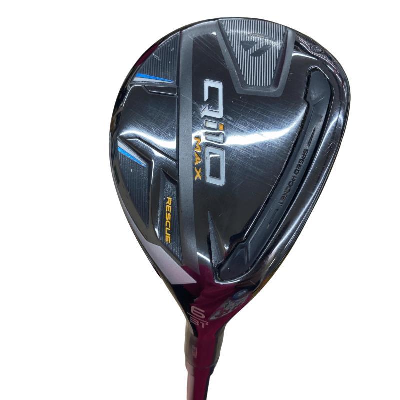 【中古】 テーラーメイド Qi10 MAX U6 ユーティリティ UT Diamana BLUE TM60(Qi10 UT) (フレックスR) メンズ 男性用 右利き 右用 Cランク ゴルフクラブ